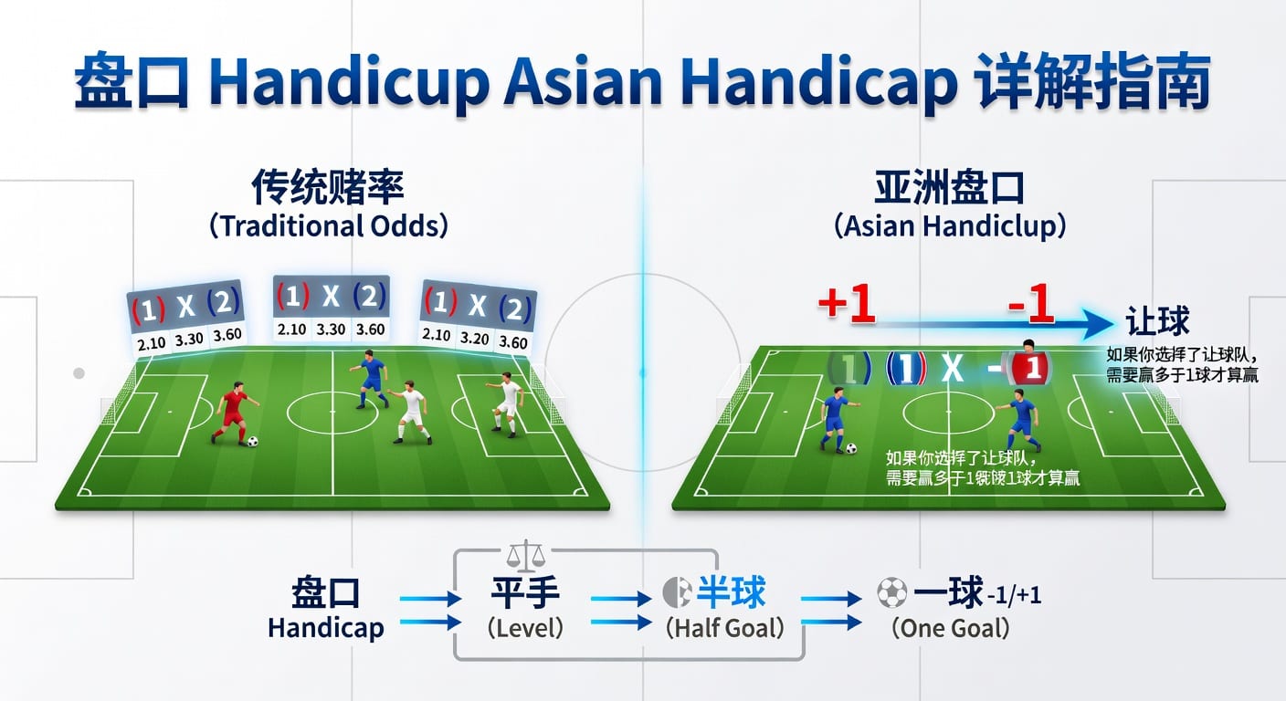 亚洲盘 asian handicap 详解与实战读盘