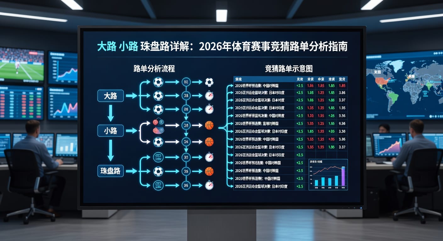 大路 小路 珠盘路实战思路与投注技巧